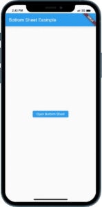 How to Add a Bottom Sheet in Flutter