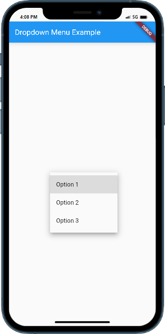 How To Add A Dropdown Menu In Flutter FlutterOne