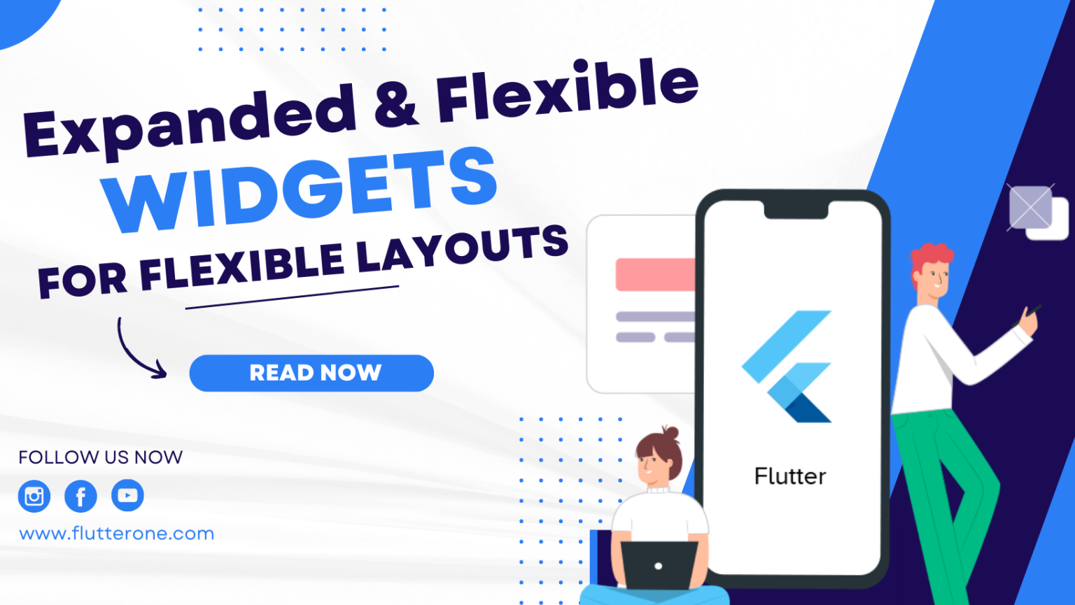 Using Expanded & Flexible Widgets For Flexible Layouts In Flutter ...