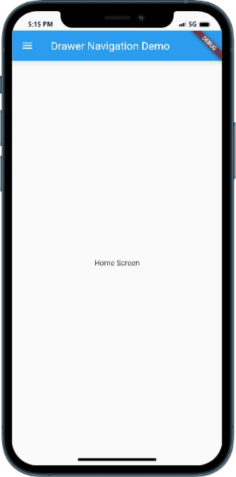 How to add a drawer navigation menu in Flutter