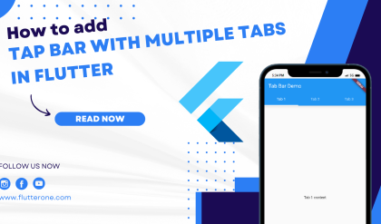 How to add a tap bar with multiple tabs in Flutter (1)