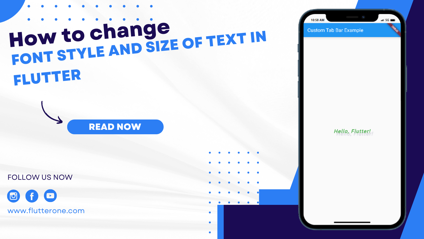 flutter text style font size