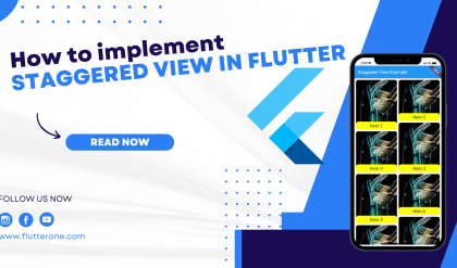 How to implement staggered view in Flutter