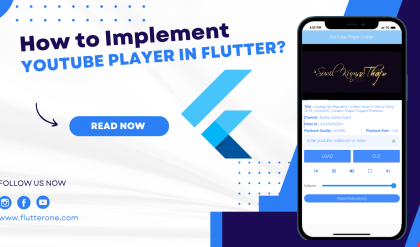 How to implement a youtube Player in Flutter