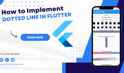 How to implementing a Dotted Line in Flutter