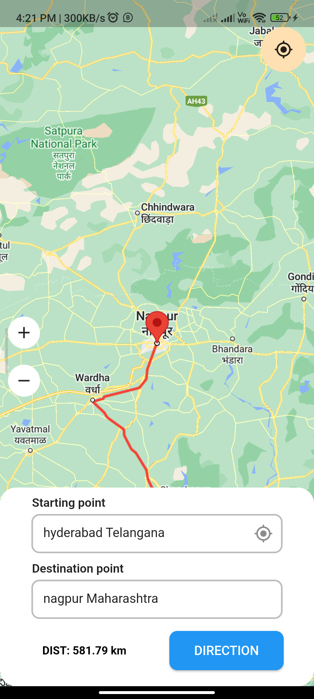 implementing an map in flutter