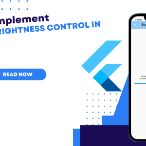 how to implement an Screen Brightness Control in flutter