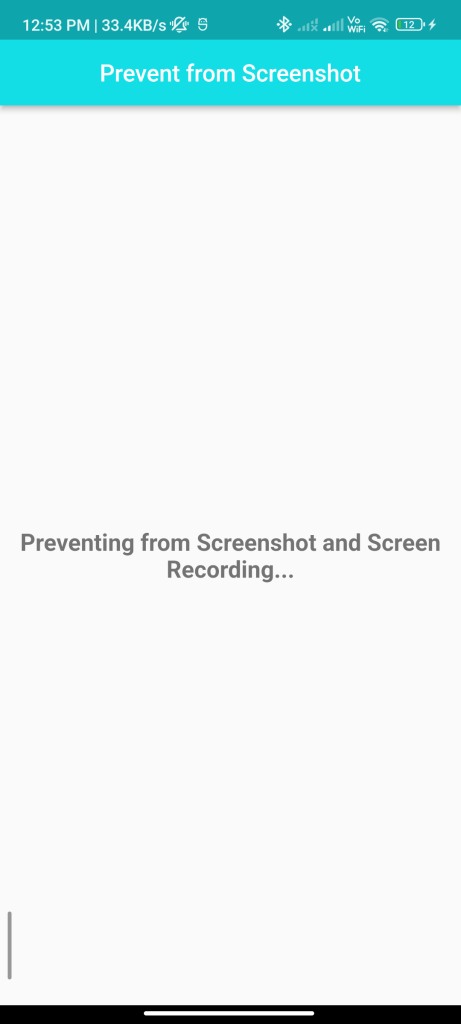 Implementing Screenshot Prevention in Flutter using screen protector Package