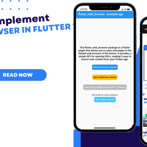 Implementing a Web Browser in Flutter using flutter web browser Package