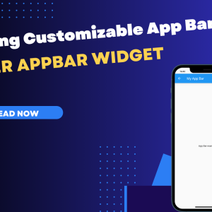 Flutter AppBar Widget Creating a Customizable App Bar Beginner's Guide