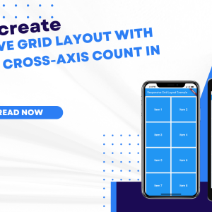 How to create a responsive grid layout with adaptive cross axis count in Flutter