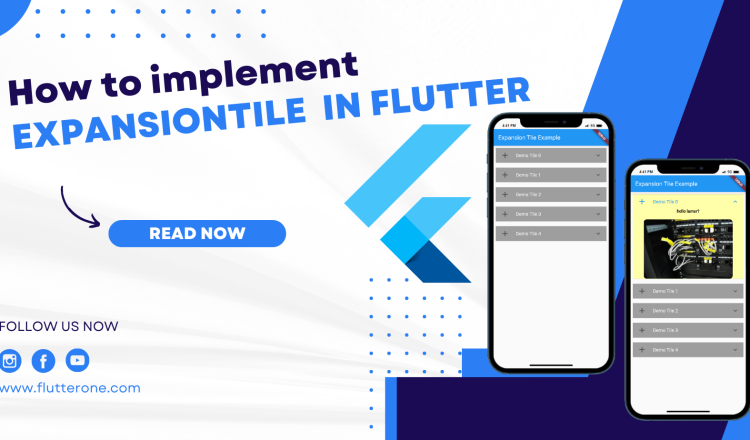 How to implement ExpansionTile in Flutter