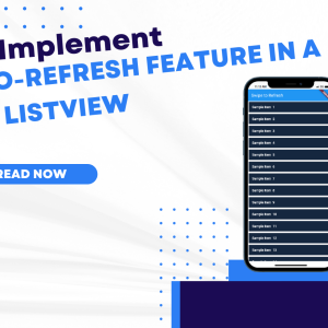 How to implement a swipe to refresh feature in a Flutter ListView