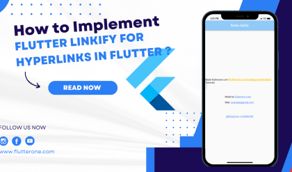How to Implement Flutter Linkify for Hyperlinks in flutter