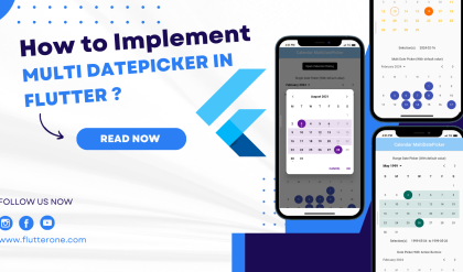 How to Implement Multi Datepicker in Flutter