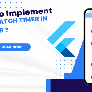 how to implement a stopwatch timer in flutter