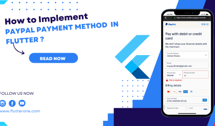 How to Implementing PayPal Payment Method in Flutter
